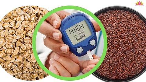  oats vs ragi diabetes