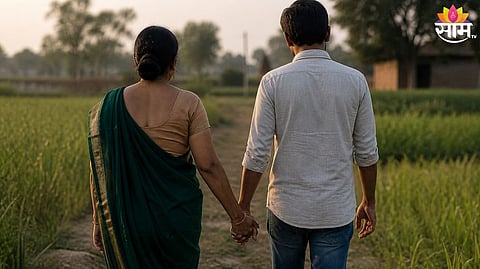 Crime News mother in law son in law affair having physical relation in farm family scandal both are run from the wedding