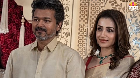 trisha krishnan and vijay thalapathy