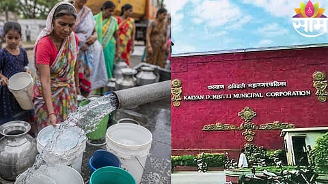 Residents in Kalyan-Dombivli prepare for water storage as KDMC announces a 24-hour water supply shutdown amid monsoon delay concerns.