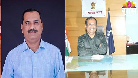 Former Beed Collector Avinash Pathak detained by police in connection with a multi-crore land acquisition scam.
