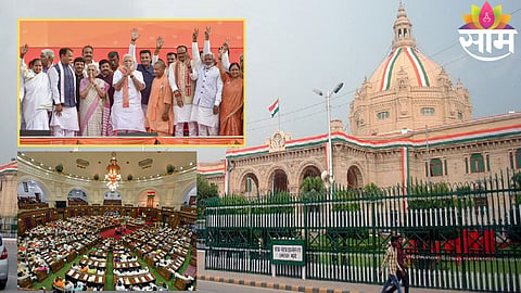UP Chief Minister Yogi Adityanath likely to meet Governor Anandiben Patel amid cabinet reshuffle buzz in Lucknow.