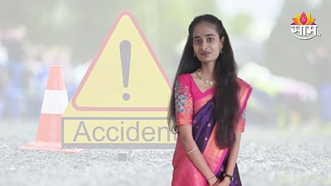 Tejal Pradhan accident scene