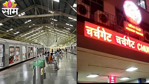 Couple caught engaging in inappropriate behavior on a footpath outside Churchgate station in Mumbai, sparking public outrage.