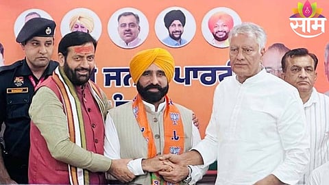 Bhagwant Mann’s cousin joins BJP, triggering political turbulence in Punjab ahead of elections.