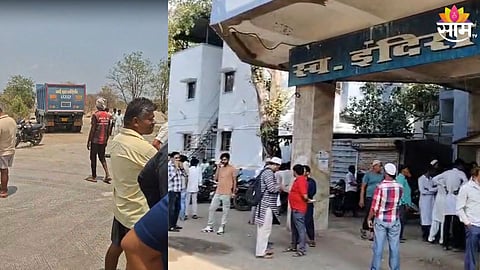 वडोदरा महामार्गावर भिवंडी येथे भीषण अपघात, दोन तरुणांचा मृत्यू