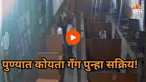Pune Crime: पुणे हादरले! हॉटेलमध्ये तरुणावर कोयत्याने सपासप वार, थरकाप उडवणारा व्हिडीओ समोर