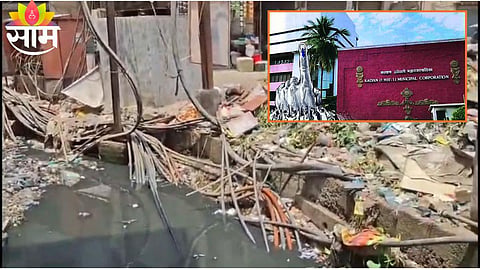 Shiv Sena corporator Kunal Patil inspects drainage issues in Kalyan East, warns KDMC of protest if action is delayed.