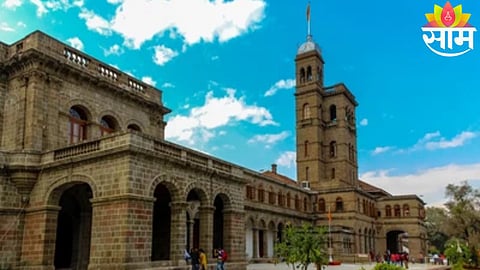 Students protest against alleged copy-paste questions in Pune University engineering exams, demanding re-examination and transparency.