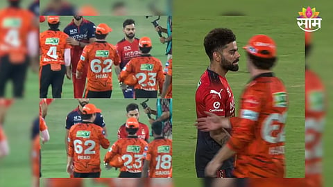 Virat Kohli and Travis Head verbal spat in IPL