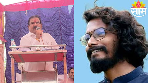 MLA Sanjay Gaikwad reacts after court permits police investigation in threat case linked to Shivaji book controversy.