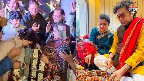 Renuka Shahane - Ashutosh Rana 25 Marriage Anniversary
