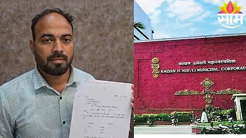 Parent visits KDMC office in Kalyan to correct a minor spelling error in birth certificate amid delay