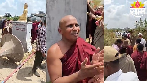 Protests intensify in Kalyan as Buddhabhumi Foundation opposes KDMC’s demolition drive for the proposed flyover project.