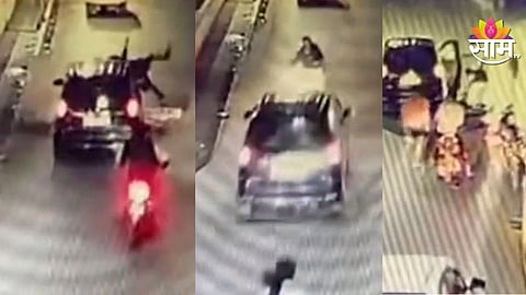 Badlapur Accident CCTV Video 
