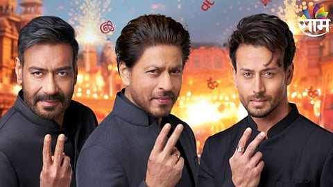 vimal pan masala ad shah rukh khan ajay devgan and tiger shroff