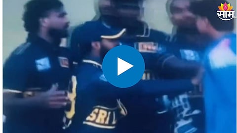 Vaibhav Suryavanshi Allegedly Pushed During Post-Match : 