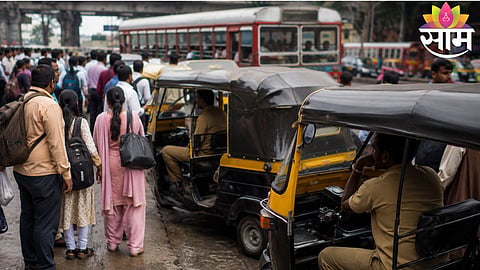 Mumbai commuters struggle as auto drivers overcharge amid BEST bus strike disruption