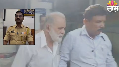 Kolsewadi Police Station in Kalyan, where two 60-year-old accused, Akhtar Maniyar and Salim Sheikh, have been booked and arrested for assaulting a 15-year-old minor girl.