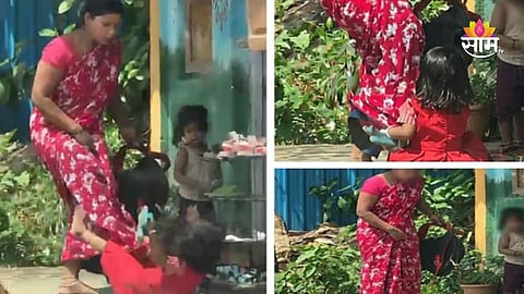 Panvel mother beats four year old daughter 