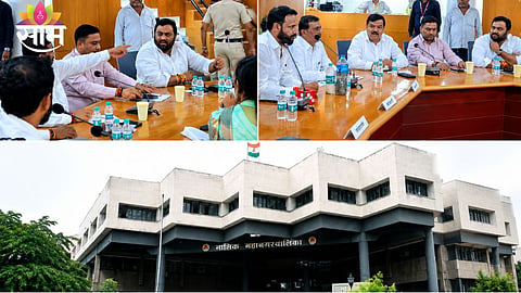 Heated argument between Nashik corporators turns into verbal abuse during CIDCO committee meeting over contaminated water issue.
