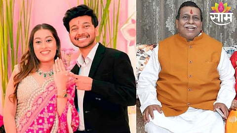 71-year-old Devichand Kishanlal Agarwal (left), who passed away due to the severe mental shock of his grandson Ketan Agarwal's (right) brutal murder at Lohagad Fort.