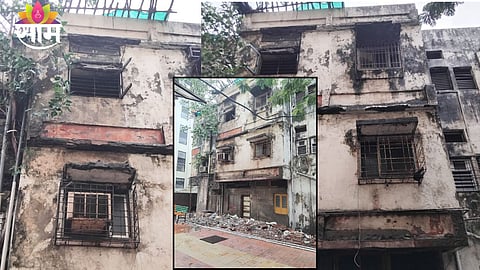DOMBIVLI BUILDING COLLAPSE: DANGEROUS STRUCTURE NEAR STATION CRASHES, NO CASUALTIES