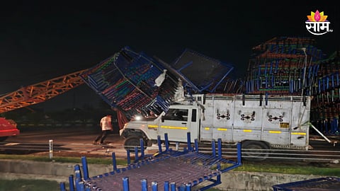 Accident: महामार्गावर अपघाताचा थरार! पिकअपची पंक्चर काढताना अज्ञात वाहनाची धडक; चाकाखाली चिरडून ४ तरुणांचा मृत्यू 