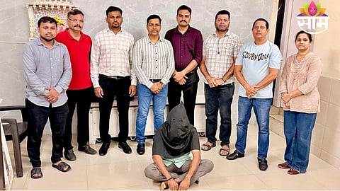 Crime Branch and FDA officials seize adulterated milk packets during a raid in Dahisar East, Mumbai.