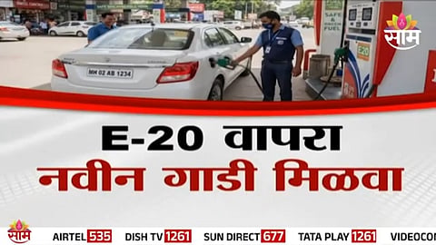 Mechanics inspect a vehicle engine reportedly damaged due to ethanol-blended E20 petrol amid rising complaints across India.