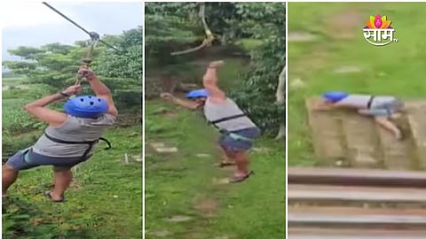 Dandeli zipline accident 