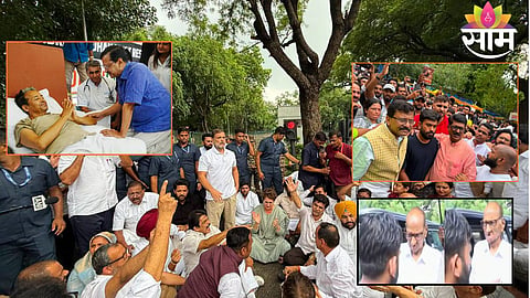 Top INDIA alliance leaders, including Rahul Gandhi and Sharad Pawar, arrive at Jantar Mantar to support protesting students demanding justice.