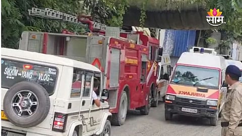 Sikkim tunnel landslide