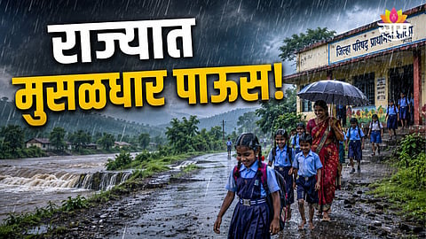 MAHARASHTRA HEAVY RAIN UPDATE: RED ALERT FOR PUNE GHAT REGION, ORANGE ALERT IN KONKAN | IMD WEATHER FORECAST
