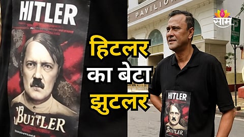 SANDEEP DESHPANDE'S CONTROVERSIAL T-SHIRT SPARKS POLITICAL ROW AHEAD OF MUMBAI VICTORY RALLY