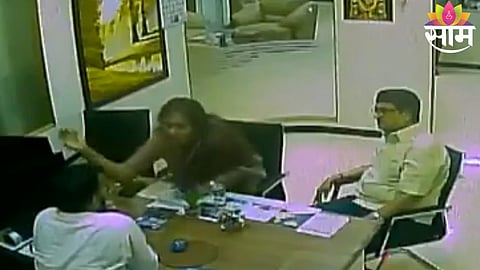 KAYALVIZHI SLAPS SBI MANAGER IN CHENNAI | VIRAL VIDEO CONTROVERSY