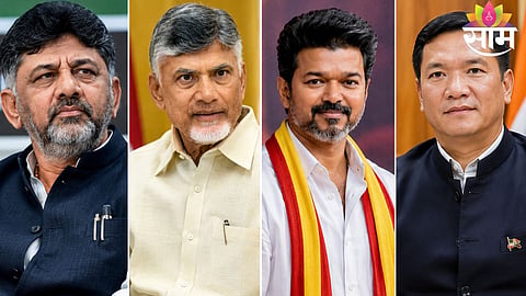 DK Shivakumar tops the list of richest Chief Ministers in India, followed by Chandrababu Naidu and Thalapathy Vijay.