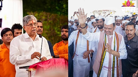 DEVENDRA FADNAVIS HAS DIVINE POWER? CHANDRAKANT PATIL VIRAL STATEMENT SPARKS CONTROVERSY