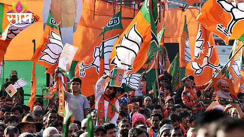 Congress candidate Ghanshyam Singh celebrates victory in Datia bypoll as BJP faces major setback and dissolves district unit.