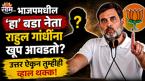 Rahul Gandhi favourite BJP leader name 