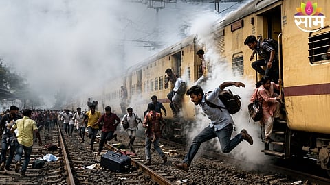 Koyna Express Stopped At Karjat Station After Smoke Detected