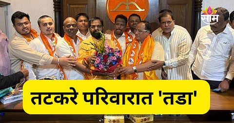 Santosh Potphode joins Shiv Sena in Raigad 