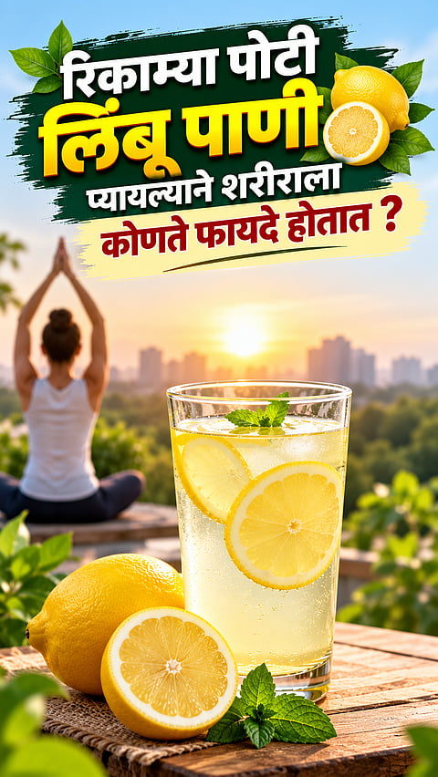 benefits of drinking lemon water on an empty stomach in the morning