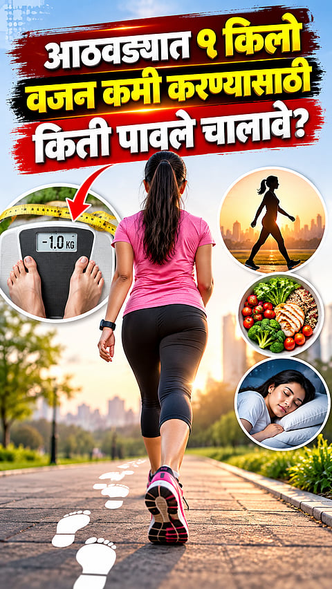How Many Steps To Walk To Lose 1 Kg In A Week? Know The Facts