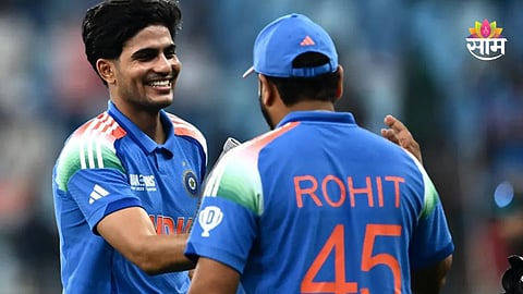 Rohit Sharma Shubman Gill Century