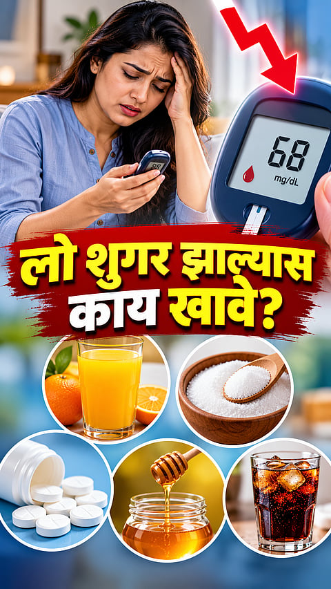 DIABETES: WHAT TO EAT WHEN BLOOD SUGAR SUDDENLY DROPS?