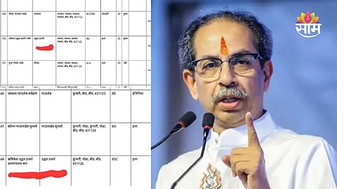 Uddhav Thackeray’s Name Appears in Marathwada Graduate Voter List