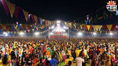 Mumbai Garba Event Sparks Row Over Cow Urine Tilak and Entry Restrictions