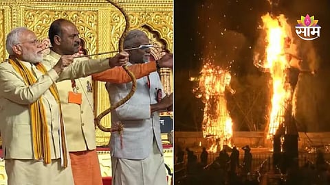 PM Narendra Modi speech after Ravana Dahan on Dussehra