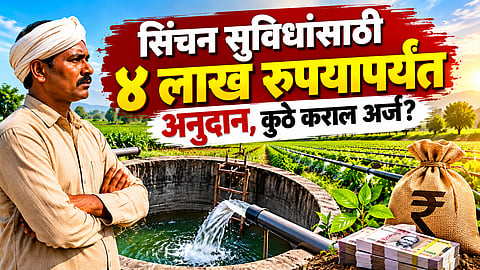 Maharashtra government irrigation subsidy scheme for farmers